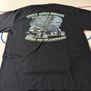 Vintage Harley-Davidson Graphic T-Shirt 2006 York PA Open House